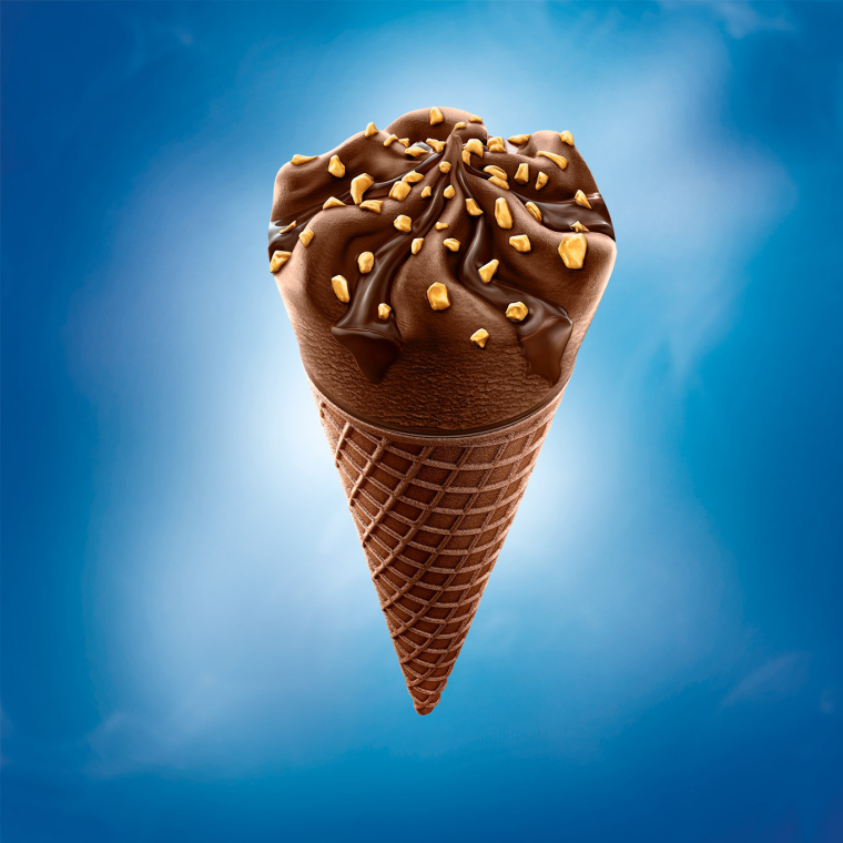 Мороженое с ягодами