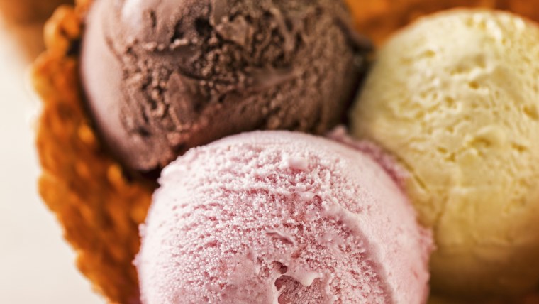 Мороженое рожок