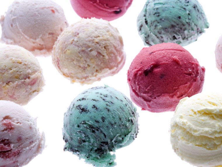 Шоколадное мороженое текстура