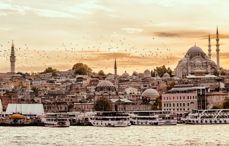 Набережная Стамбула Султанахмет