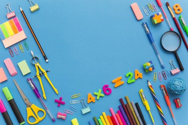 Канцтовары фон