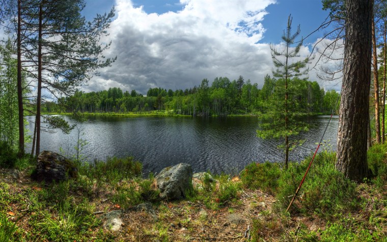 Водопады Ахвенкоски