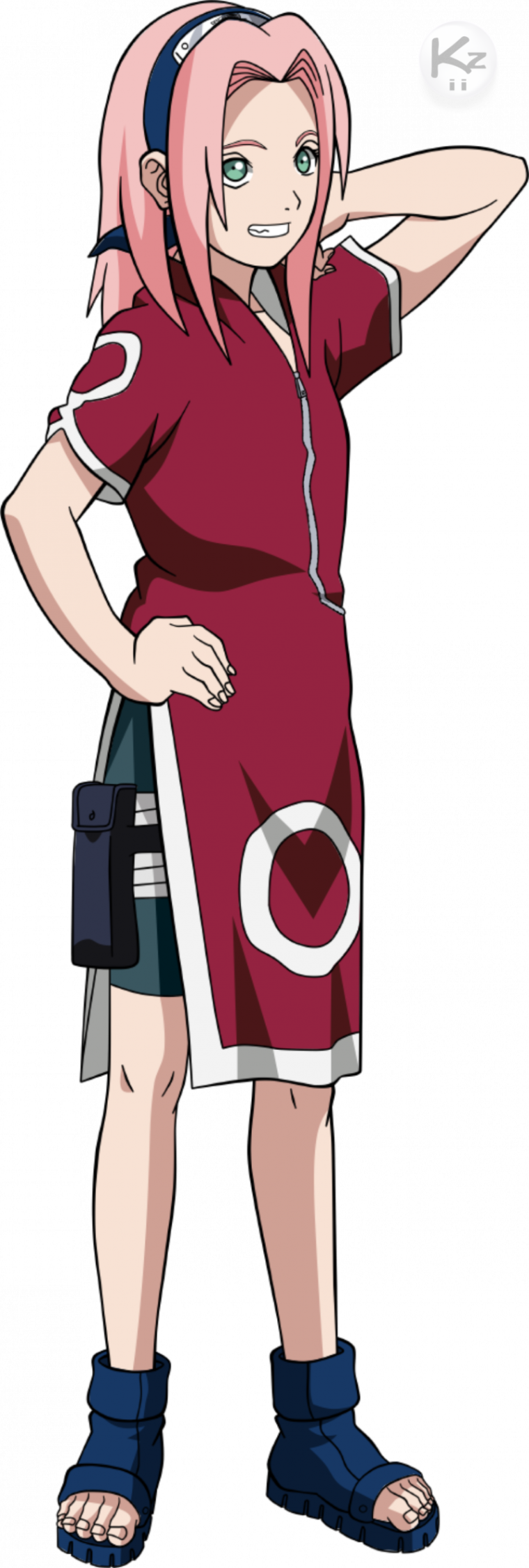 Сакура Харуно в полный рост даежентя