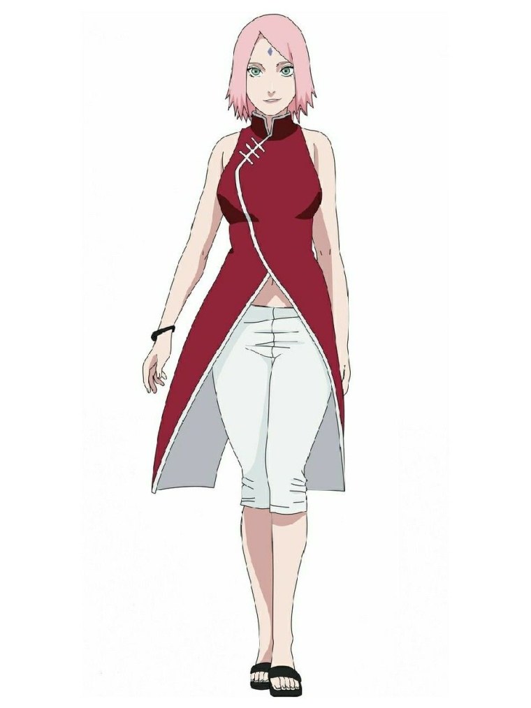 Сакура Харуно в полный рост Боруто