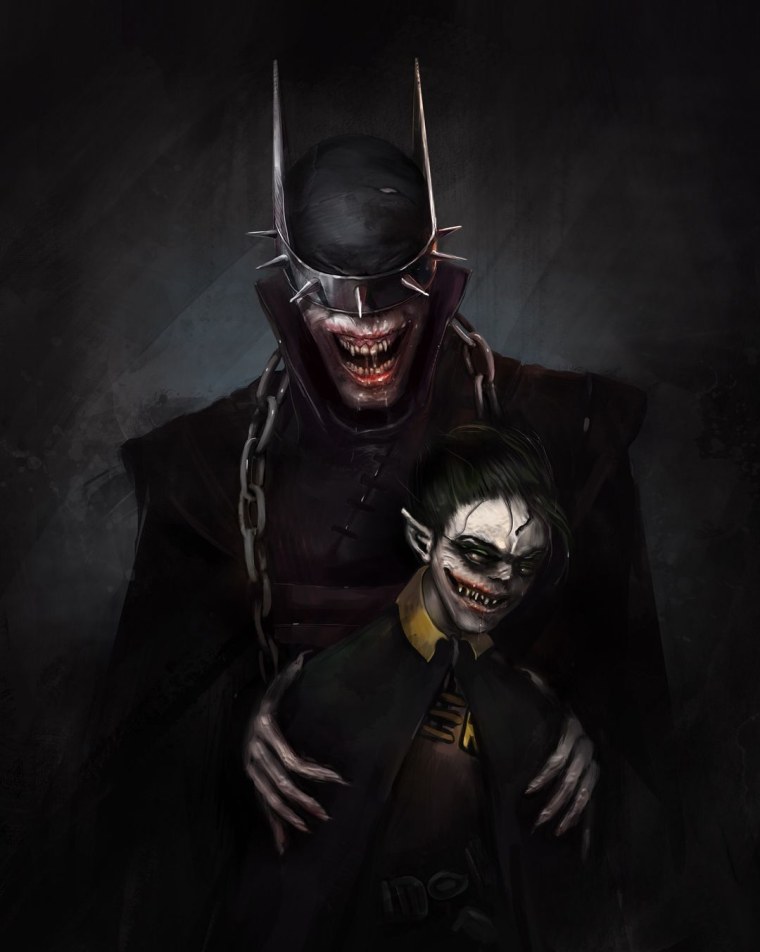 The Batman who laughs Робин