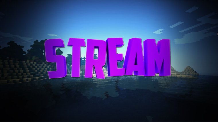 Стрим по майнкрафту