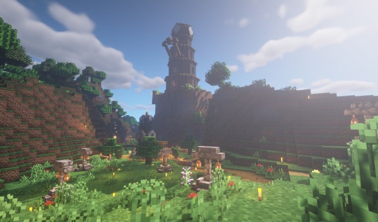 Красивый фон майнкрафт для превью