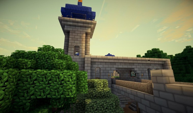 Фон для шапки в стиле майнкрафт