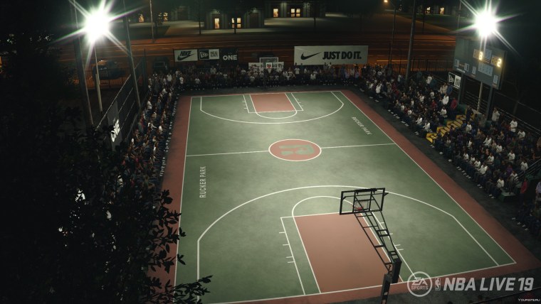 Баскетбольная площадка зал вид сбоку