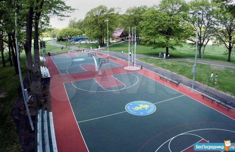 Парк Берендеевка баскетбольная площадка на карте