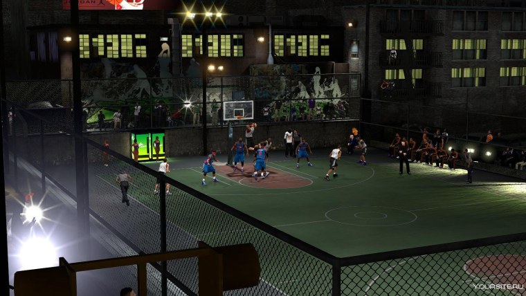 Баскетбольные площадки NBA 2d