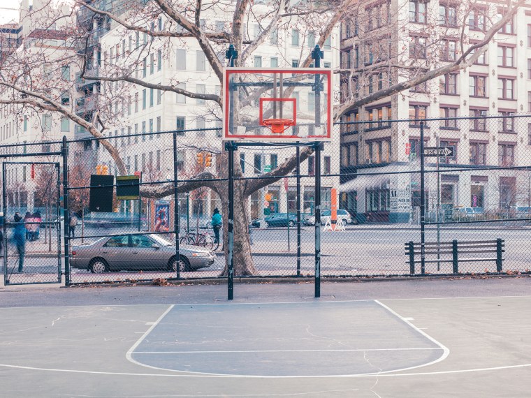 Баскетбольная площадка Нью Йорка 90
