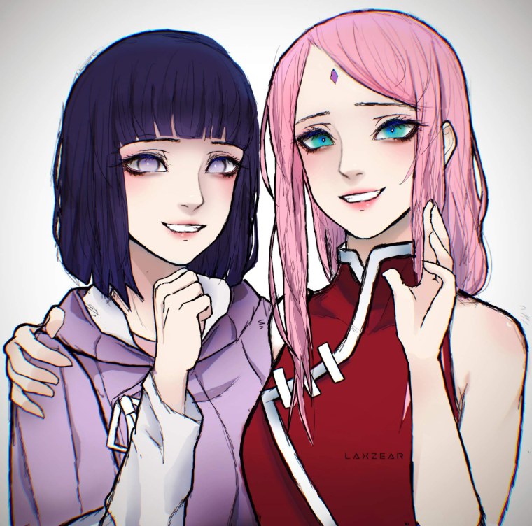 Сакура и Хината