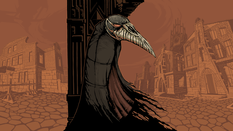 Чумной доктор арт фэнтези