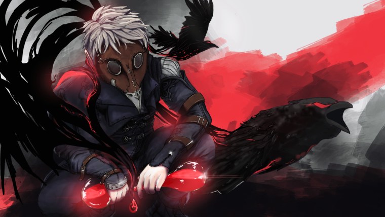 Чумной город арт