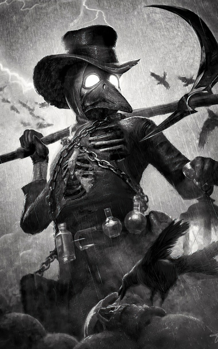 Чумной доктор 4к