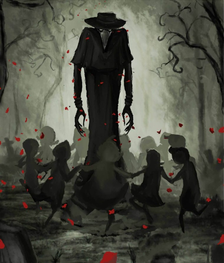 Чумной доктор и чума арт