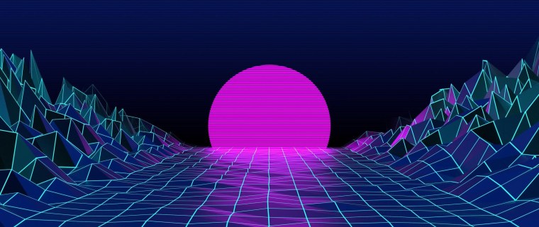 Баннер для Твича неон