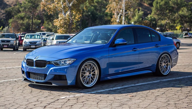 BMW f30 Blue