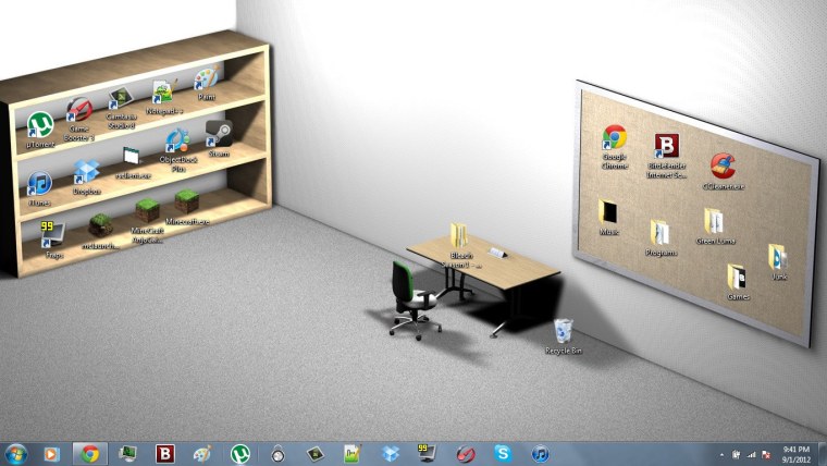 Полочки для папок на рабочий стол