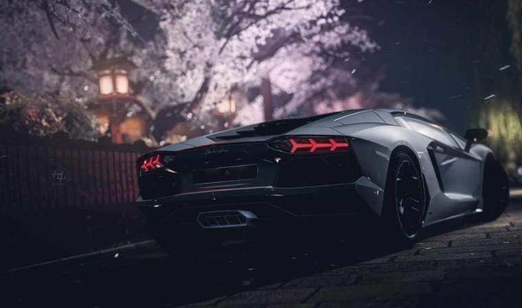 Lamborghini Aventador 4к