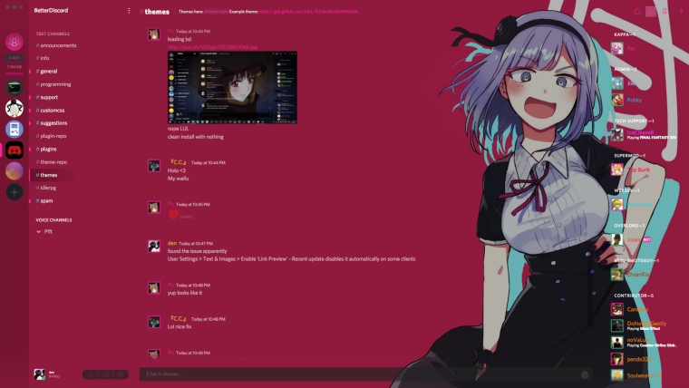 Моника аниме фашистка