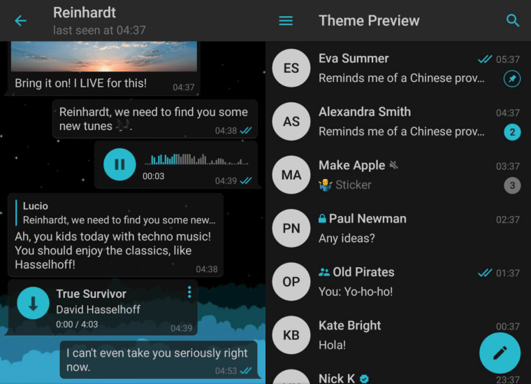 Тёмные иконки для приложений аниме