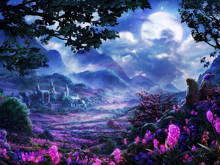 Волшебный сказочный лес