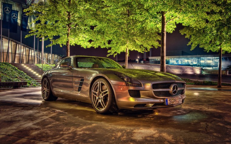 Mercedes-Benz SLR MCLAREN 4k