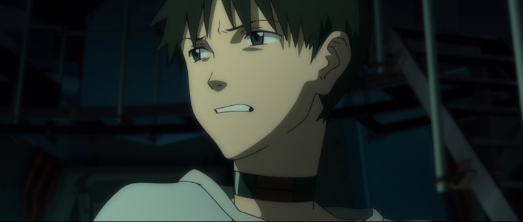 Синдзи Икари на кровати