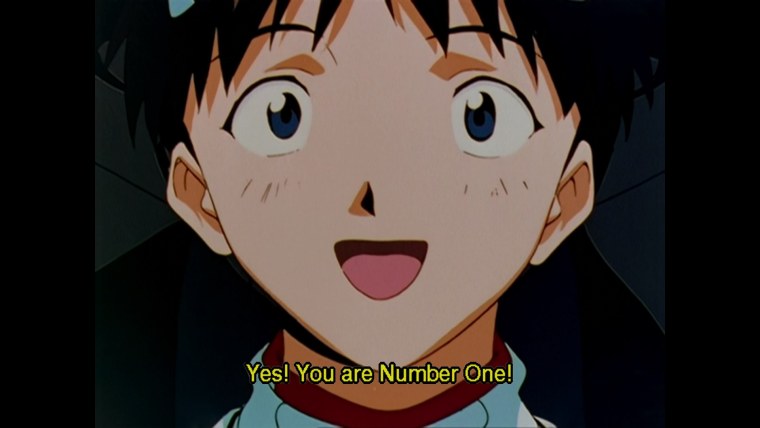 Евангелион Синдзи грустный