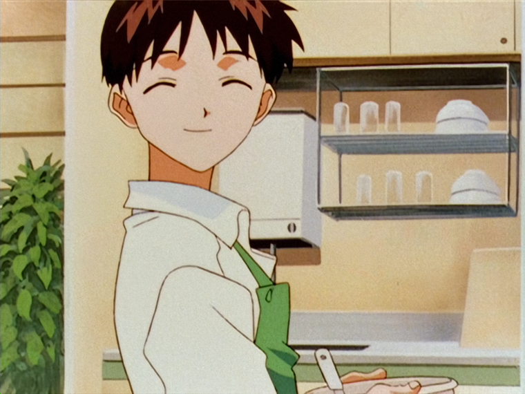 Синдзи в очках