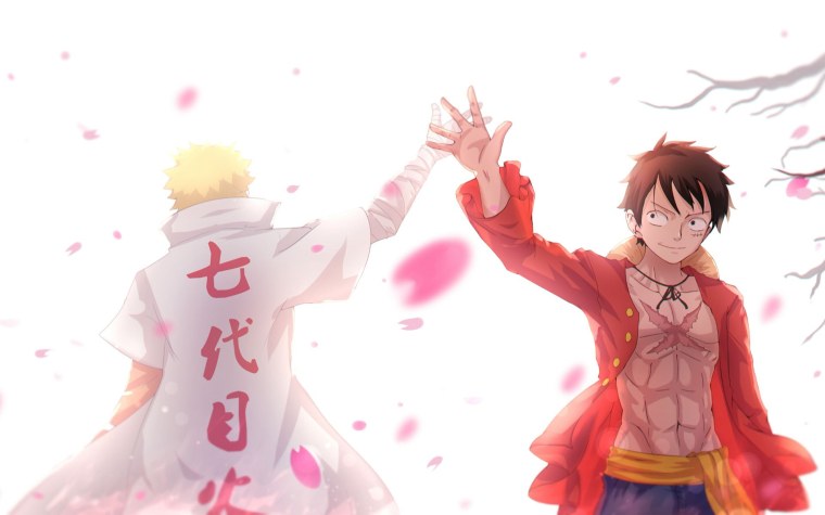 Луффи и Наруто