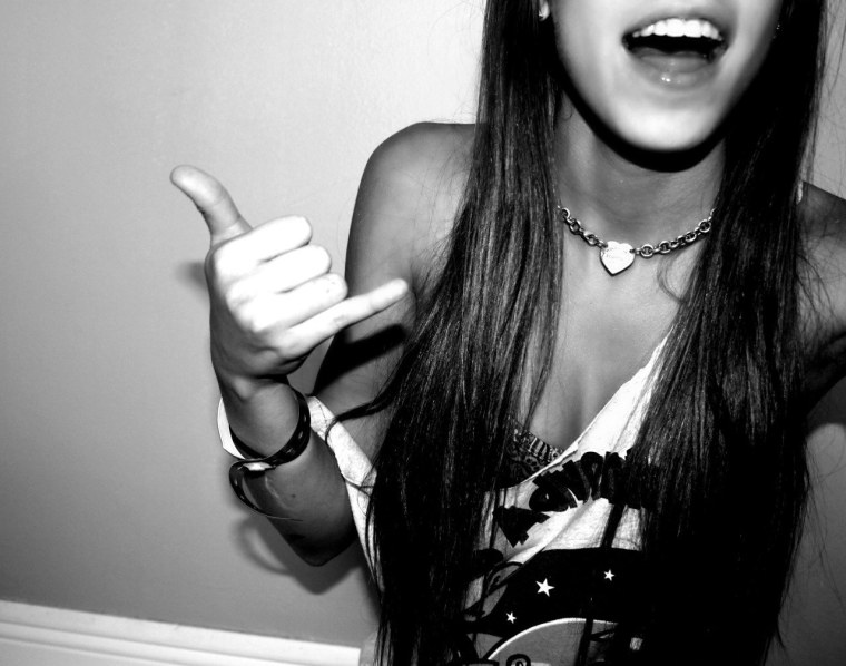 Дерзкая девушка на аву