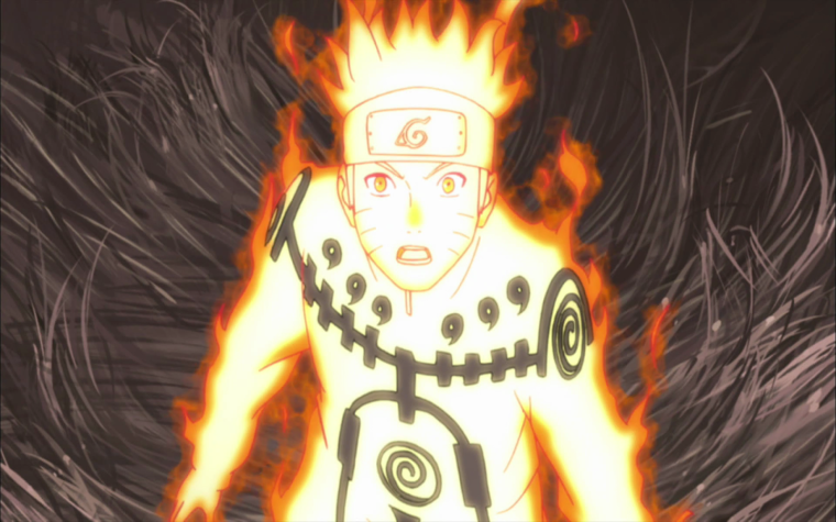 Наруто девятихвостый чакра