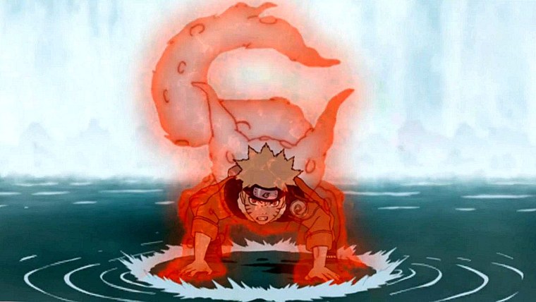 Наруто чакра Девятихвостого лиса