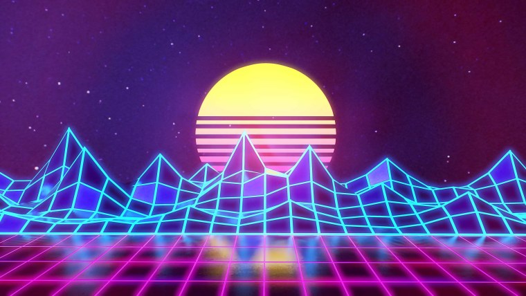 Synthwave 80s Neon