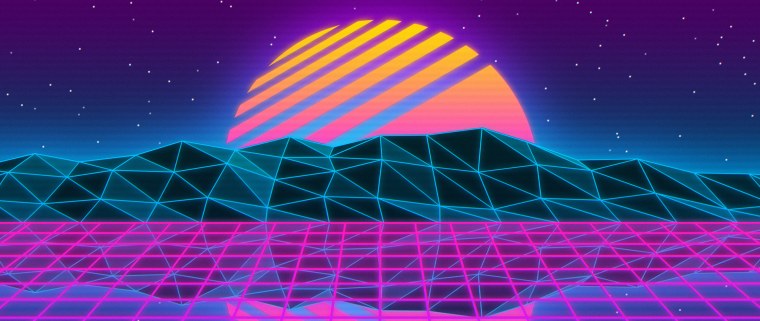 80s aesthetic Retro