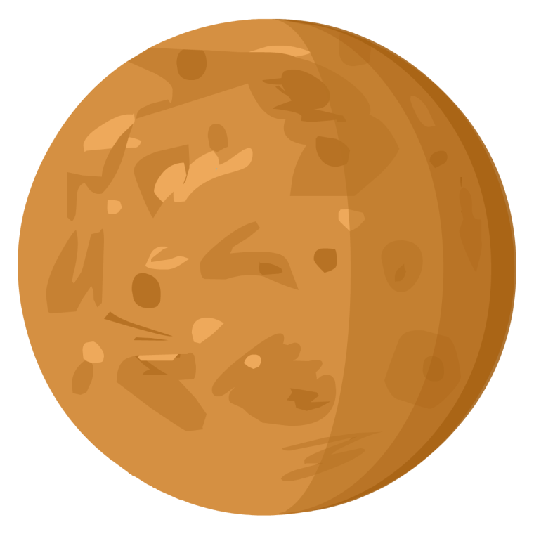 Венера рисунок планеты