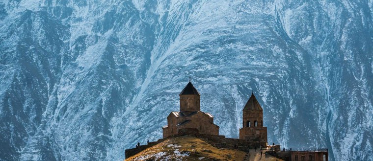 Троицкая Церковь (Гергети) внутри