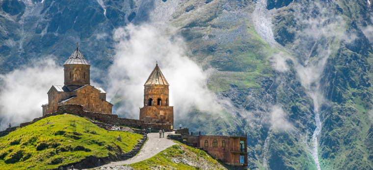 Грузия Казбеги в Боржоми