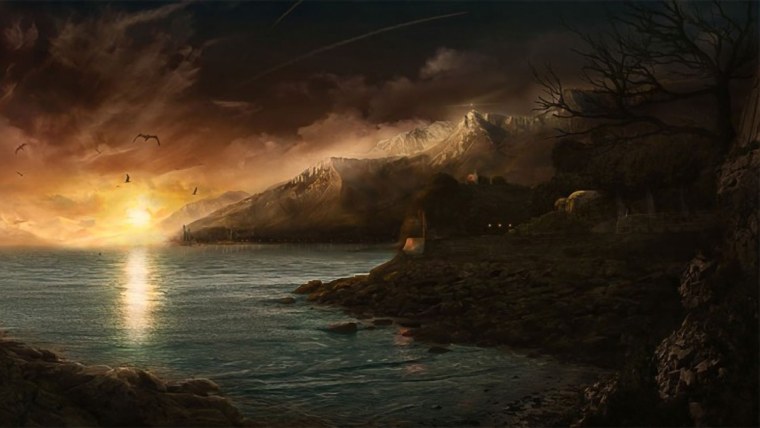 Фэнтези побережье