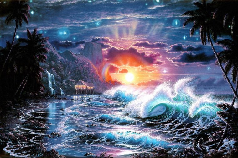 Фантастические морские пейзажи