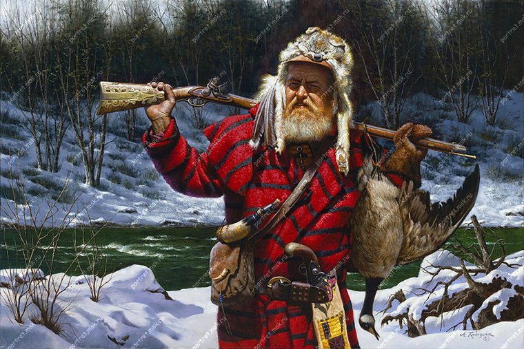 Василий Максимов Лесной сторож 1893 год