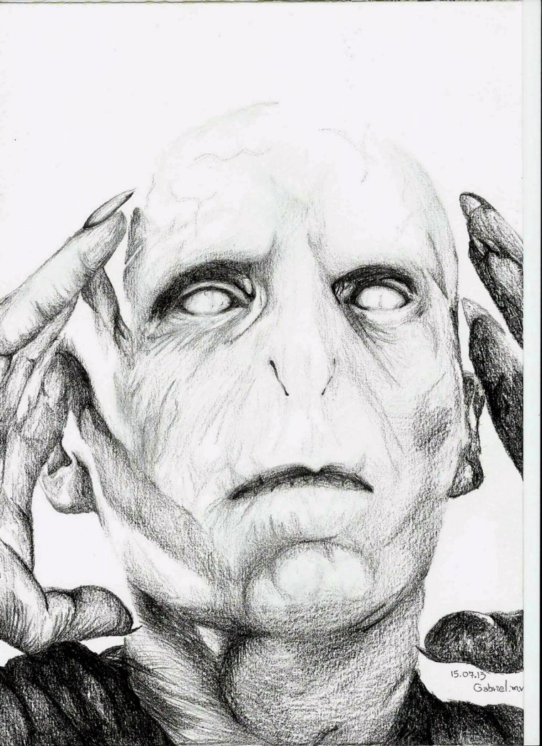 Скетч Воландеморт Гарри