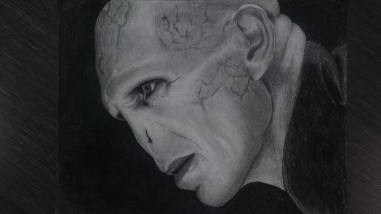 Воландеморт карандашом