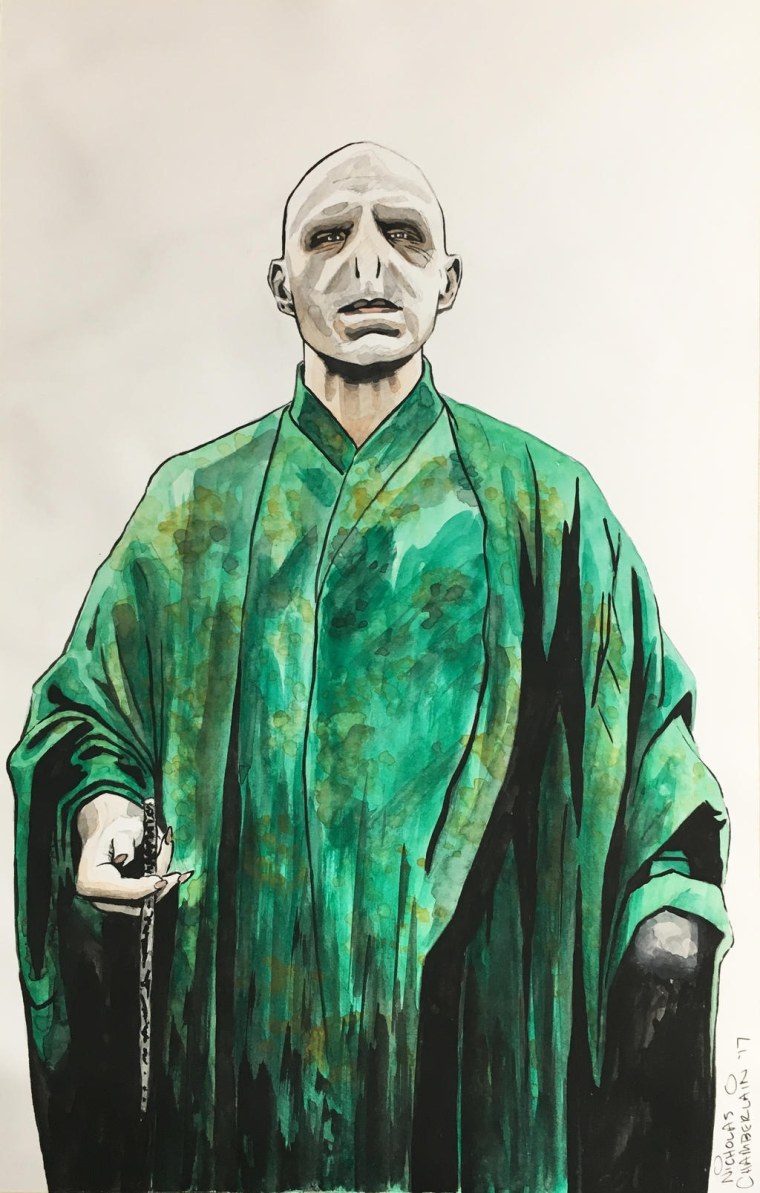 Раскраска Гарри Поттер Funko Pop