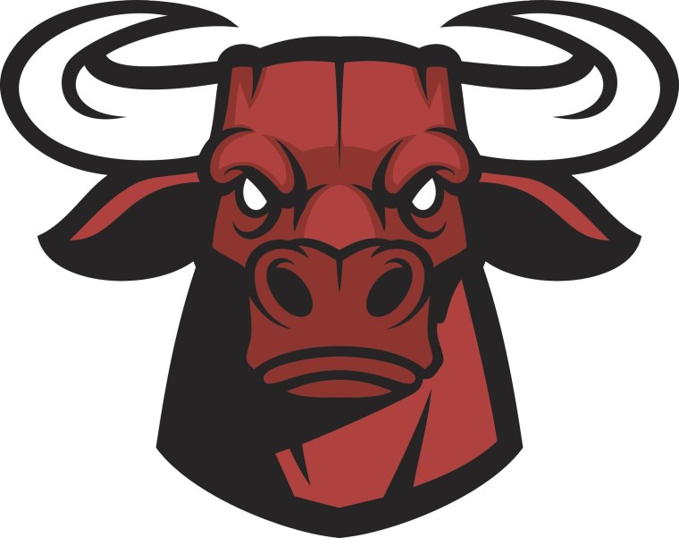 Наклейка бык