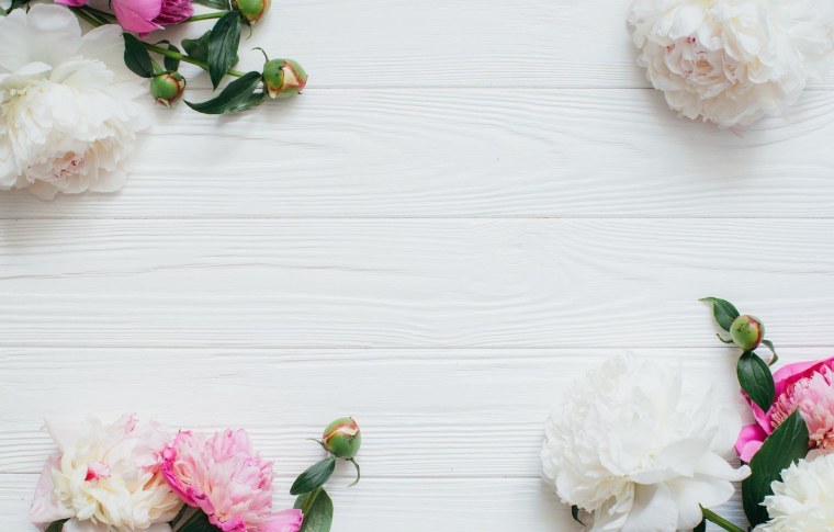 Фотофон с цветами