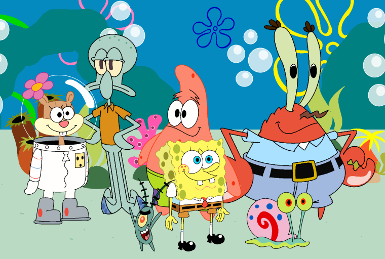 Спанч Боб горничная